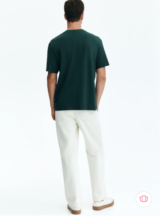 Regular Fit Round-Neck T-Shirt - Image 2