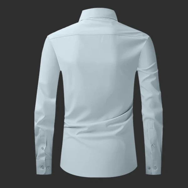 Premium Cotton Solid Shirt for Man (Pista) - Image 4